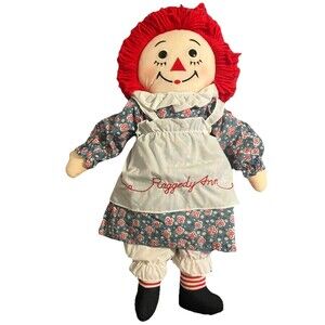 RAGGEDY ANN Plush Doll Large 25" DAKIN Applause, 85th Birthday Edition,  Gift
